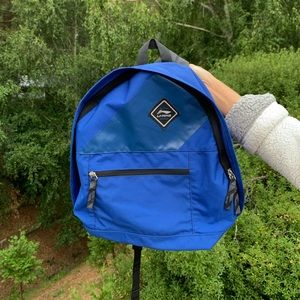Li Ning blue Backpack